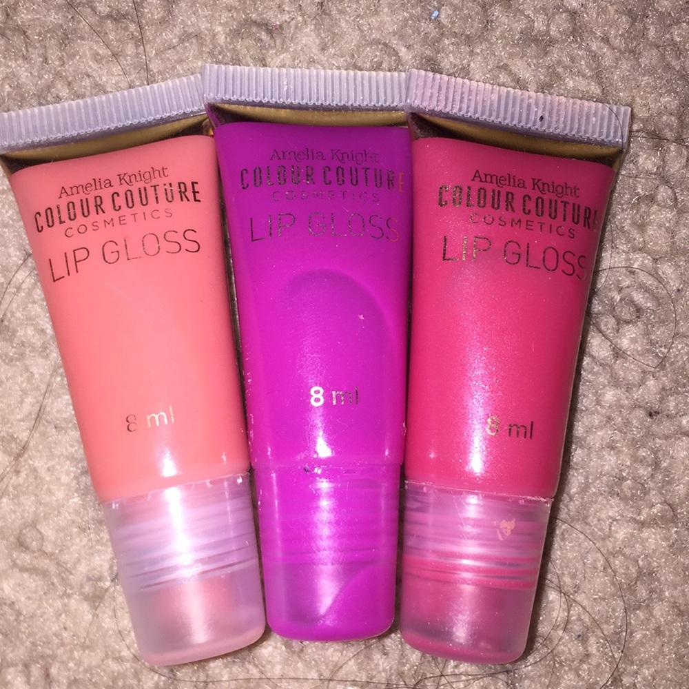 3 lipgloss pack